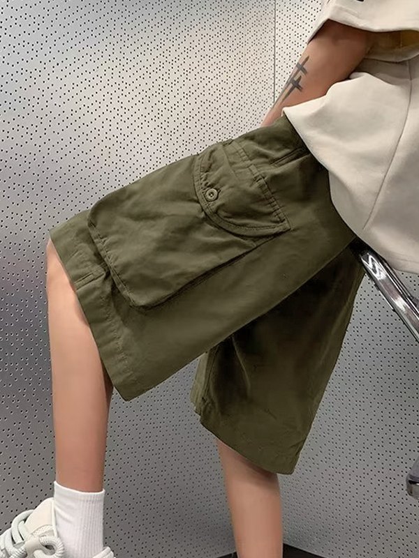 Herren-Shorts mit Cargotaschen-2