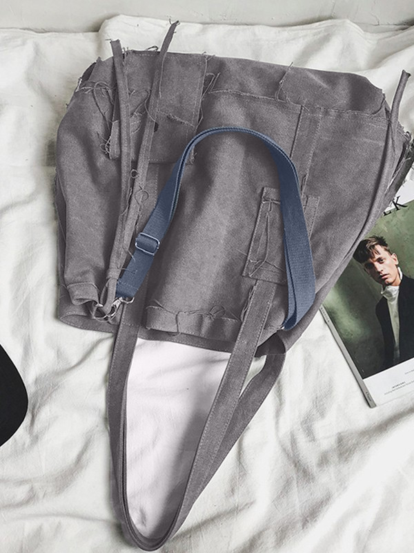 Raw Edge Große Crossbody-Tasche-8