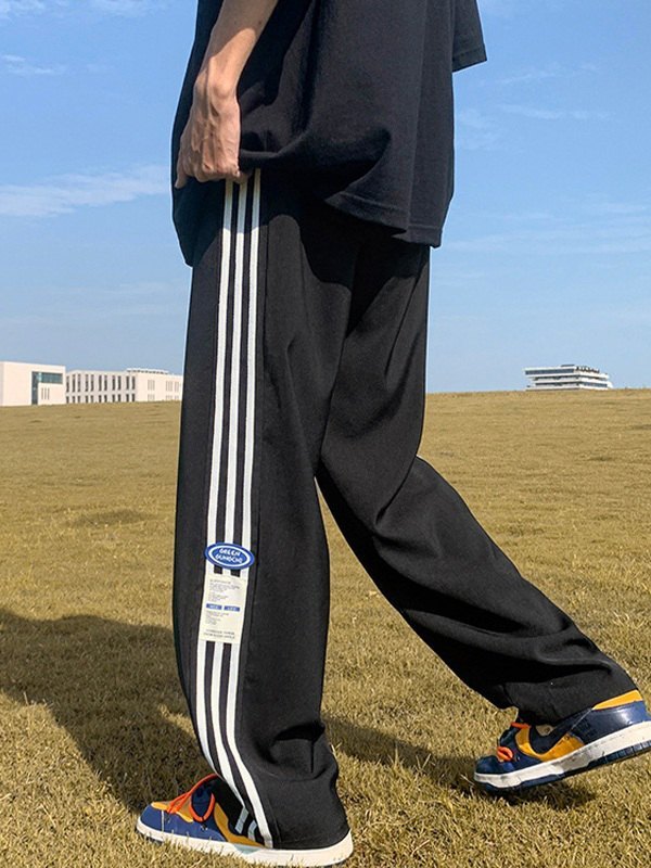 Lässige Jogginghose mit Seitenstreifen für Herren-2