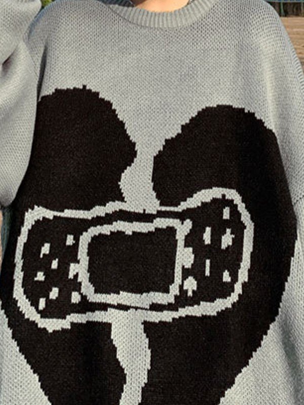 Herren-Herz-Jacquard-Pullover-3