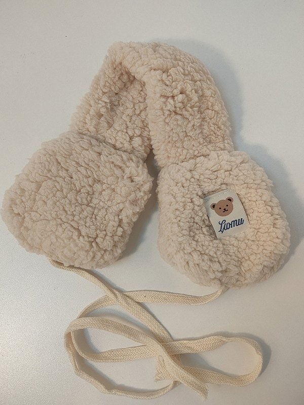 Warme Fleece-Ohrenschützer zum Schnüren-1